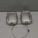 Small Stainless Steel Food Storage Containers Set | Reusable Metal Lunch Snack Boxes Food Prep Container with Lids Freezer & Dishwasher Safe | 550 ml | BPA-Free Plastic-Free