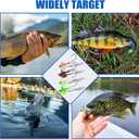 OROOTL Fishing Jig Heads Underspin Jig Head Hooks with Spinner Blades Under Spin Bladed Swim Jigs for Saltwater Freshwater Fishing 1/4oz 3/8oz 1/2oz (Blue Pink)