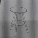 2 Layer Round Coffee Table, YS-02