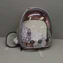 Lollimeow Cat Carrier Backpack, Expandable Bubble Pet Carrier for Cats and Small Dogs, Airline Approved Travel Backpack for Hiking, Walking & Outdoor Adventures - Supports up to 14 lbs