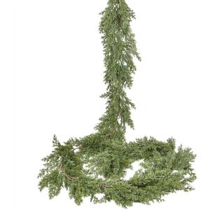DearHouse 9Ft Pine Christmas Garland, Artificial Greenery Garland Pine Leaves for Holiday Winter Mantel Fireplace Table Runner Centerpiece Christmas Decoration (9.1 Foot)