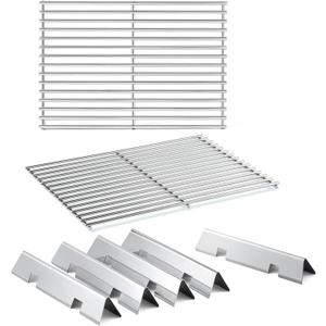 Spirit E-310 Grill Parts Replacement for Weber Spirit E-315 E-320 E-330 S-310 S-315 S-320 S-330 SP-310 SP-320 SP-330 II E-310 2 E-310 300 Series 3 Burner Gas Parts 7636 Flavorizer Bars 65906 Grates
