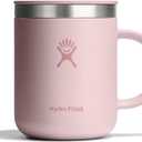 Hydro Flask Coffee Mug  Insulated Stainless Steel, Non Spill, Leak Resistant Travel Mug 12 Oz Trillium Pink