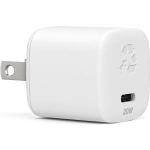 Nimble Wally SubNano USB-C Charger Block, 20W Fast Charging Power Adapter, Type C Charging Block for iPhone 17 16 15 14 13 12 11 Air Pro Max Plus XS/XR/X Samsung Galaxy S25 Pixel iPad Watch Series 8/7