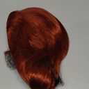 ColorGround Long Braided Reddish Brown Heat Resistant Costume Wig for Fiona Cosplay
