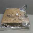 Dafinner 100% Cotton Cover Comforter Queen Size, Lightweight Down Alternative Duvet Insert with Lyocell & Climaloft Blend Fill, Breathable Microfiber Comforter for Hot Sleeper (90x90, White)