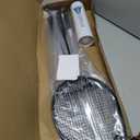 AboveGenius Badminton Rackets Set of 4 for Outdoor Backyard Games, Including 4 Rackets, 6 Nylon Badminton Shuttlecocks, Lightweight Badminton Racquets for Beginners