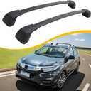 Cross Bars Roof Rack Fit for Honda HR-V HRV 2016-2022 Lockable Luggage Rack Crossbar Cargo Carrier Rooftop Accessories (with Side Flush Rails)