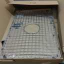 Serene Valley Sink Bottom Grid 22" X 14-1/2", Centered Drain with Corner Radius 3/8", Sink Protector SVH2215C