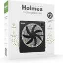 Holmes 3 Speed Rechargeable Fan 10" Black