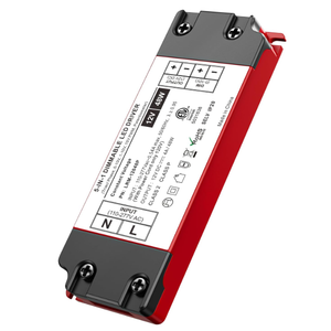 12V Dimmable LED Driver, 48W Triac ELV/MLV LED Transformer Compatible with Lutron&Leviton Switches, Dimmable Led Power Supply 48W 12V for LED Light Stirps, Smooth Flicker Free Dimming