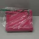 BZVV Soft Tablet Stand Pillow with Pocket,Adjustable 3 Viewing Angle,Lazy Holder for Bed Sofa,Compatible with iPads Tablets eReaders Smartphones Books Magazines (Rose Red)