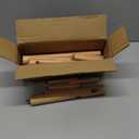 Christmas Stocking Holder Stand, Wooden Stocking Holder Stand with 8 Hooks, Freestanding Stocking Hanger Rack for Floor, Natural