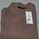 LILLUSORY Women's Oversized Batwing Sweaters 2026 Fall Outfits Trendy Crewneck Knit Side Slit Fashion Pullover Tops (Medium, Nutmeg)