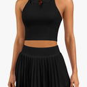 ATTRACO Tennis Dress for Women with Shorts and Pockets Racerback Golf Workout Outfits
L