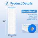 Pool Filter Cartridges Replaces CCP 420, R173576, 4Pack