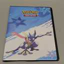 Ultra PRO Greninja 9-Pocket Portfolio for Pokemon Cards, Pokemon Card Binder & Magic The Gathering Organizer, Acid-Free Non-PVC Protection, Stores Up to 180 Cards, Made in USA