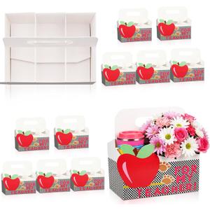 Sabary 24 Pcs Back to School Teacher Gifts 6 Cup Drink Carriers Bulk