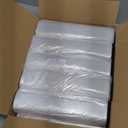 TYPLASTICS 40-45 Gallon Clear Can Liners 40" x 48" – High Density Garbage Bags Case of 250 – Multipurpose for Office, Outdoor, Recycling, Industrial and Commercial