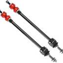 Front Sway Bar Extended End Link Kit 4-6" Lift for 2006-2018 Ram 1500, Silverado 1500/2500HD,F-150, Hummer H2, 4WD Heavy Duty Suspension Stabilizer Links (14.85")