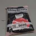 ShiDianYi 14" x 108" Black-Sequin Wedding Table Runner - Glitter, Halloween Decoration