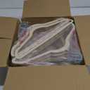 Cozymood Beige Velvet Hangers 60 Pack, Non-Slip, Durable Clothes, Space Saving Suit Hangers, No Shed, 360 Rotating Hook