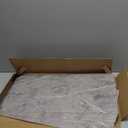 Haimin Wall Panels Peel and Stick 10 Pieces 23.6x11.8in (19.4 Sq. Ft. Coverage) Lightweight Backsplash Marble Look Tile (not Real Marble) Ideal for Kitchen Bathrooms Living Rooms Bedrooms (Gray-YSH)