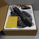 JOOFO LED Floor Lamp  Super Bright Torchiere with Remote & Foot Switch, Stepless Dimmable Tall Standing Lamp, 69" Modern Pole Light for Corner, Living Room, Bedroom, Reading, Office (Black SE)