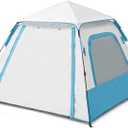 Water-Resistant Tent, 3 to 4 Man Portable Dome Tents, for Hiking Camping Outdoor