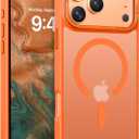 YINLAI Case for iPhone 17 Pro 6.3-inch, Orange