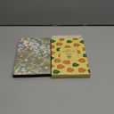 Bloom Life 4-Pack Washi Journals, Blank Notebooks, 80g Paper, 60 Pages Each, Bookmark Included, Perfect Japanese Notebook, Gift Set, Durable Paper for Daily Use-4 Different Sizes (Gold river)