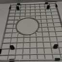 Starstar Sinks Protector Stainless Steel Kitchen Sink Bottom Grid, Rack (15 L x 12 W)