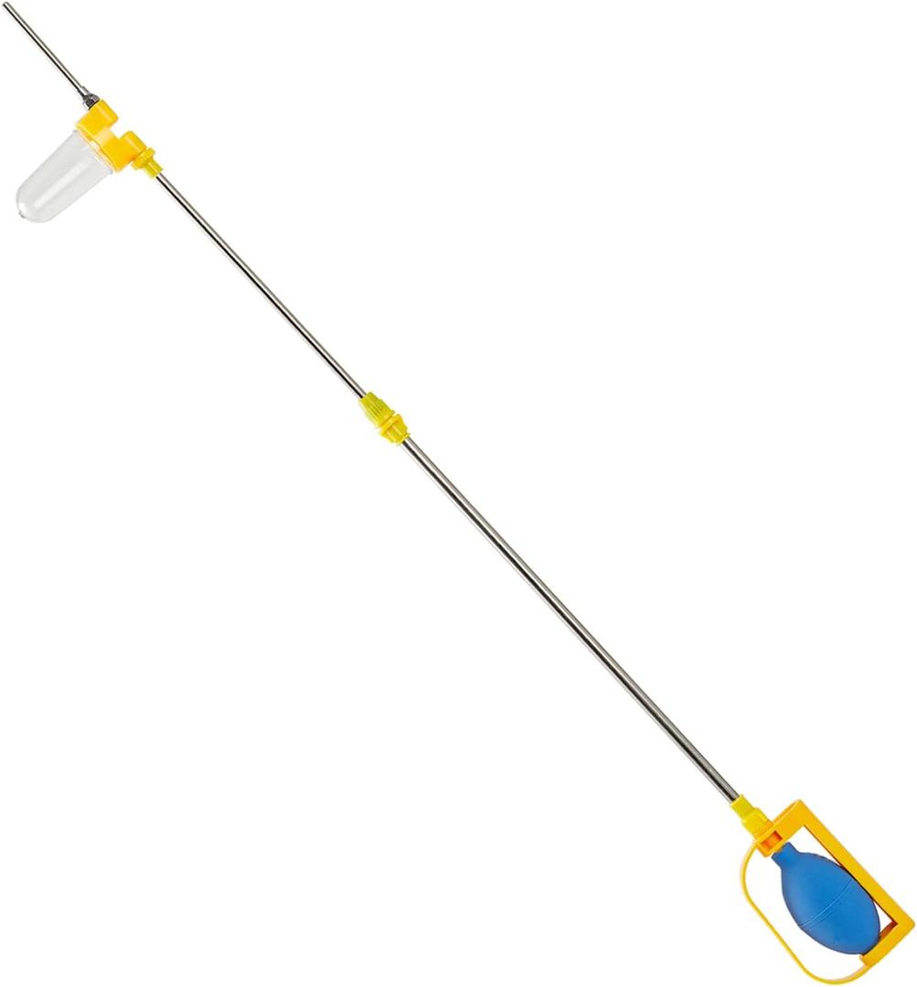 Diatomaceous Earth Powder Duster Multi-Purpose Powder Sprayer Indoor and Outdoor with Length Adjustable from 12" to 42"
