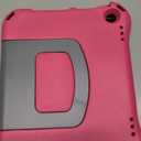 Fire HD 8 Tablet Case for Kids,Kindle Fire HD 8 Case,Amazon Fire Tablet 8 Cases,DiHines Shockproof Handle Stand Kids Case Cover for Amazon Kindle Fire HD 8/8 Plus(12/10th Generation,2022/2024 Release) (pink)