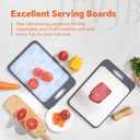 Stainless Steel Cutting Board Time Save Design,Metal Cutting Boards for kitchen,Large Chopping Board for Meat Size 1712,Easy to Clean