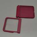 for Motorola Razr 2025 Case/Razr 2024 Case with Hinge Protection, Screen Protector, Ultra-Thin Skin Feel Translucent Frosted, Shockproof Cover for Razr 2025/2024-Rose Red (NOT for Plus/Ultra)