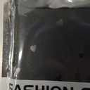 For iPhone 17 Pro Max Case 6.9 Inch 2025, Aesthetic Hearts Goth Phone Case for Women Girls Men, Silicone Protective Phone Cover for iPhone 17 Pro Max, Black Hearts