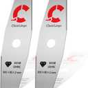 SK5 Steel Brush Cutter Blade for weedeater, Weed Wacker Metal Blade Compatible with Husqvarna, Stihl, Oregon, and Hitachi (305mm-2PCS)