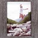Malden 11x14 Floating Glass Picture Frame, Made to Display 8x10 Floating Picture, 11x14 Glass Size