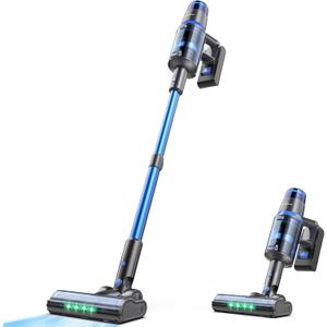 V25 Cordless Vacuum Cleaner, 680W 60Kpa Powerful Stick Vacuum with Dust Sensor, Digital Display