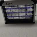 LiBa LED Indoor Bug Zapper, Electric Mosquito Killer Fly Zapper with Dual UV Wavelength Attraction, High Voltage Fly Trap Mosquito Trap Over 10-Year Lifespan LED Bulbs Light, Safe for Kids/ Pets