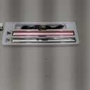 LcFun 2 Pack Candle Lighter Electric USB Rechargeable Plasma Arc Lighter with Safety Lock, Windproof Flameless Long Lighters for Candle, Grill, BBQ, Camping, Gas Stoves (Silver, Rose Gold)