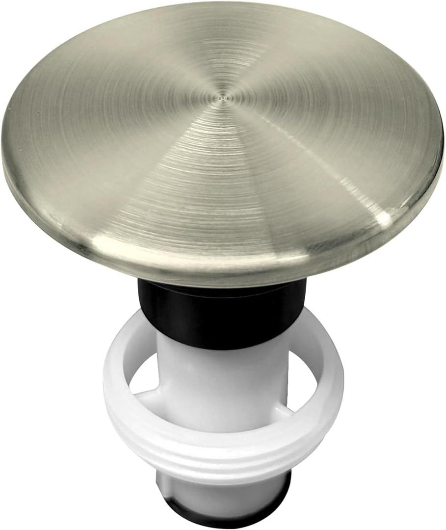 Pfister, 972-098J, Push & Seal Replacement Stopper, Brushed Nickel Pfister, 972-098J, Push & Seal Replacement Stopper, Brushed Nickel