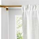 Zenna Home Adjustable Curtain Tension Rod for Windows, No Drill Expandable Tension Curtain Rod with Decorative Ball Finials, Easy Install Window Rod, 48 to 84 Inch, Gold