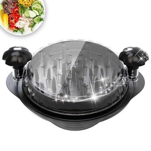 XUPAINC XL11.5” Chicken Shredder, Large Pro Meat Shredder Tool Twist with Ergonomic Handle, Strong Non-Slip Base, Dishwasher Safe, Kitchen Chicken Grinder for Ground Food, Vegetables, Black