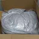 6 Layers Sedan Car Cover Waterproof All Weather, 100% Waterproof Outdoor Car Covers Full Exterior Covers for Automobiles Sedan Hatch SUV Rain Sun UV Dust Protection. Size A6 (See Size Chart) (Silver)