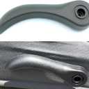 Seat Recliner Handle Lever Driver Side Compatible with Chevy Colorado GMC Canyon 2004-2012 SSR H3 Hummer Grey