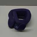 VELPEAU Neck Brace for Neck Pain and Support - Soft Cervical Collar for Sleeping in Bed, Snoozing, Sleeping Upright, Anti-Snoring, Sleep Apnea for Women & Men (Blue, Comfort Version, Medium: 11.5-14"/3)