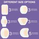 2 x KONGDY Blister Bandages for Feet, Hydrocolloid Cushion for Blister Prevention, Waterproof Bandages for Heels, Toes, Hand and Skins, 20 Counts