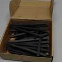 Chuangdi 12 Pieces 6.3 Inch Black Mini Wood Display Easel, Holder for Small Canvases, Cards, Photos, Notices, Etc
